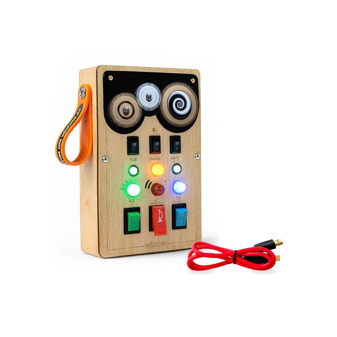 Gear Pad, Motorised, Montessori Busyboard